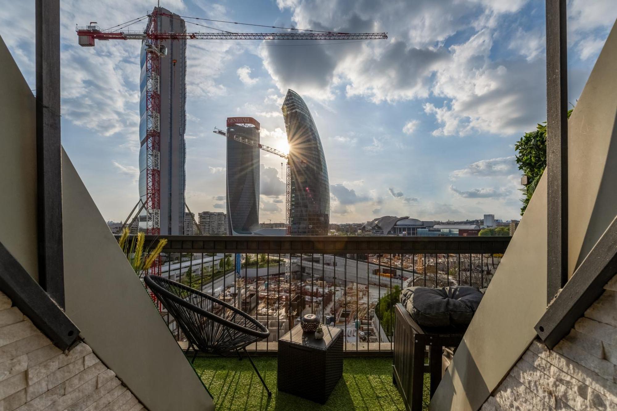 Luxury Skyview Suite - Citylife Apartment - Mico Milaan Buitenkant foto