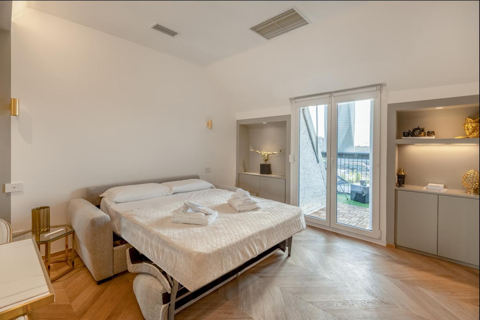 Luxury Skyview Suite - Citylife Apartment - Mico Milaan Buitenkant foto